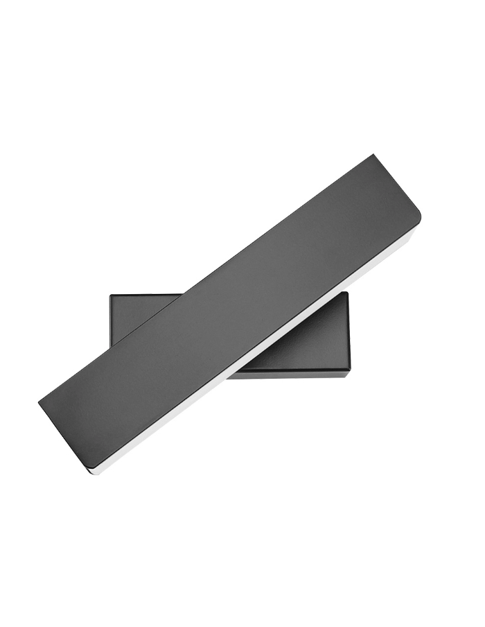 Aplique LED Shandra 8W Markas Iluminación negro luz cálida